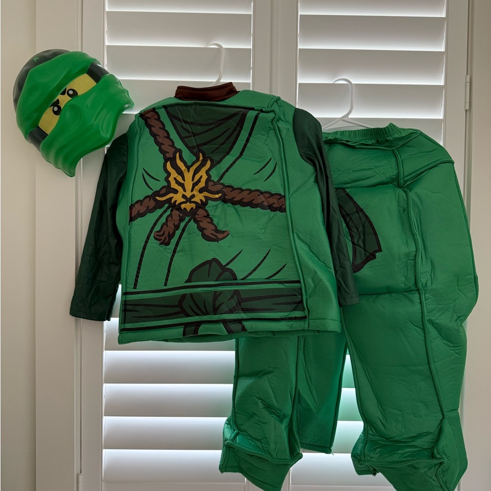Green Ninja Kids Costume